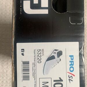 FootJoy Pro SL Men's Golf Shoes - White and Black
